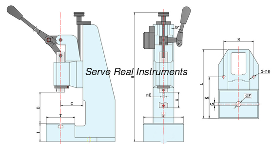Manual Toggle press 5kn 12kn