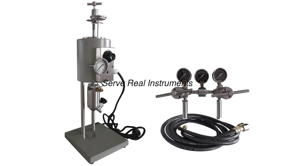 4.2 Mpa Dial Gauge HTHP Filter Press, Drilling Fluids Test Instrument