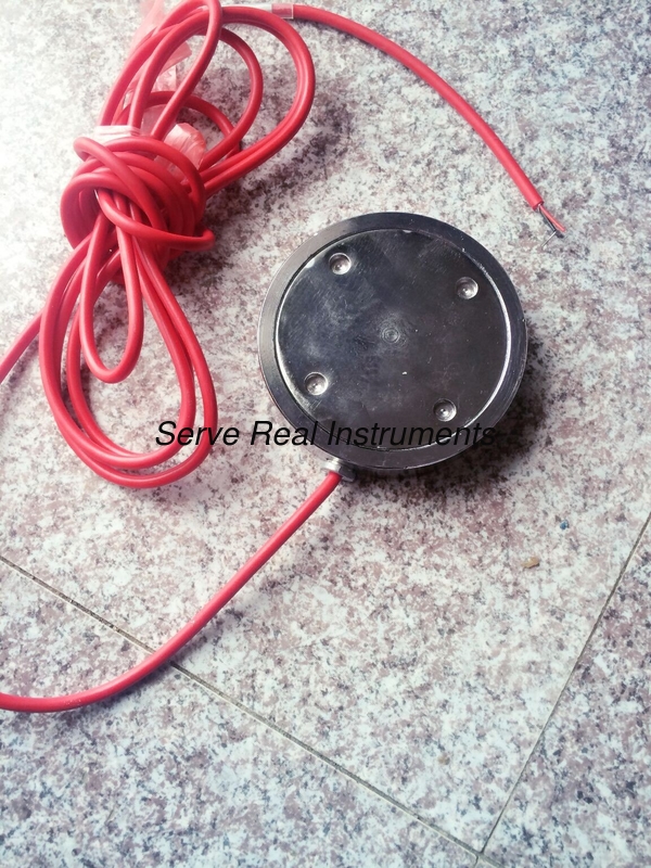 Strain type earth pressure cell, soil pressure sensor